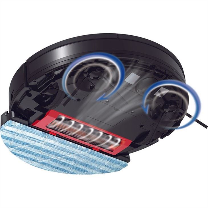 Mopping Robot Vacuum Cleaner with Self Empty Dust Bin